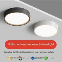 Lampu LED Puck Kabinet Aluminium yang Dapat Disesuaikan - Saklar Sensor Desain Modern CCT 2700K/4100K/6000K Ra90 Dapat Diredupkan Bersertifikasi ETL untuk Dapur