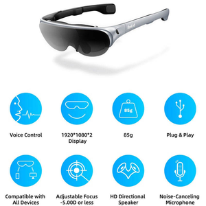   Lunettes intelligentes <span class=keywords><strong>Air</strong></span> AR, cinéma mobile virtuel 3D, enregistreur vidéo avec 4K 1080P - Product Image 6