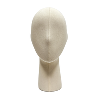 Tête de Mannequin en Fibre de Verre Haute Blanche avec Support, pour Présentation de Tissus, Bijoux, Perruques, Grandes Tailles Adultes - Marque DE-LIANG