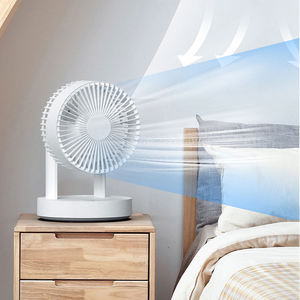 Nouveau ventilateur électrique de bureau silencieux et Portable à 5 vitesses, réglable, circulation d'air Rechargeable, avec veilleuse, <span class=keywords><strong>2023</strong></span> - Product Image 6