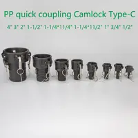 Hoge Kwaliteit Vrouwelijke Pp 1 Type C Ibc Tank Outlet Fittingen Camlock Snelkoppeling Cam En Groove