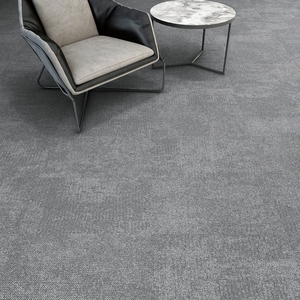 Alfombra Moderna de Lujo para Oficina, Hogar, Hotel, 50x50, con Respaldo de PVC, Acolchada, Resistente a las Manchas, Ecológica, Antideslizante, Autoadhesiva - Product Image 1