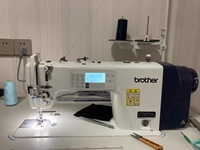 Máquina de Coser Plana con Alimentación de Tela por Motor Paso a Paso CNC de Accionamiento Directo Brother S-7180A