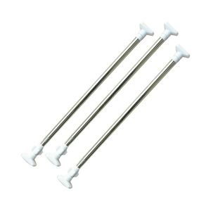 <span class=keywords><strong>Tringle</strong></span> à rideau de douche multifonctionnelle réglable pour salle de bain <span class=keywords><strong>Tringle</strong></span> à rideau amovible pour armoire <span class=keywords><strong>Tringle</strong></span> à rideau télescopique en métal pour fenêtre - Product Image 1