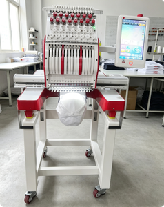 Machine à broder informatisée à tête unique à 15 aiguilles pour les petites et moyennes usines de broderie - Product Image 4