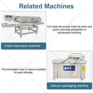 Máquina Marinadora de Alimentos ORME Comercial, Pequeña y Mediana, de Sobremesa, con Vaso de Vacío para Marinar Carne Congelada - Product Image 5