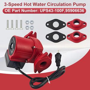 Pompe de circulation d'eau chaude à 3 vitesses Maixiunian 115V 1-1/2 pouces à bride pour systèmes hydroniques - Product Image 3