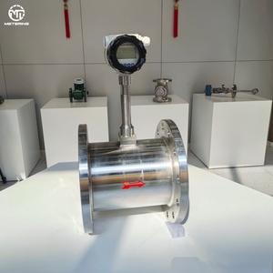 Medidor de flujo de vórtice digital personalizable Pantalla LCD de acero inoxidable para medición de Aire líquido de aceite de gas de agua con soporte OEM