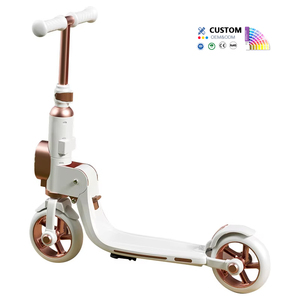 <span class=keywords><strong>Trottinette</strong></span> électrique pour enfants avec frein à pied, deux roues en PU, en alliage d'aluminium, avec lumière LED - Vente en gros - Product Image 1
