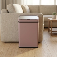 Poubelle créative pliable de 70 L, multifonctionnelle, avec capteur intelligent, poubelle automatique à induction pour la maison