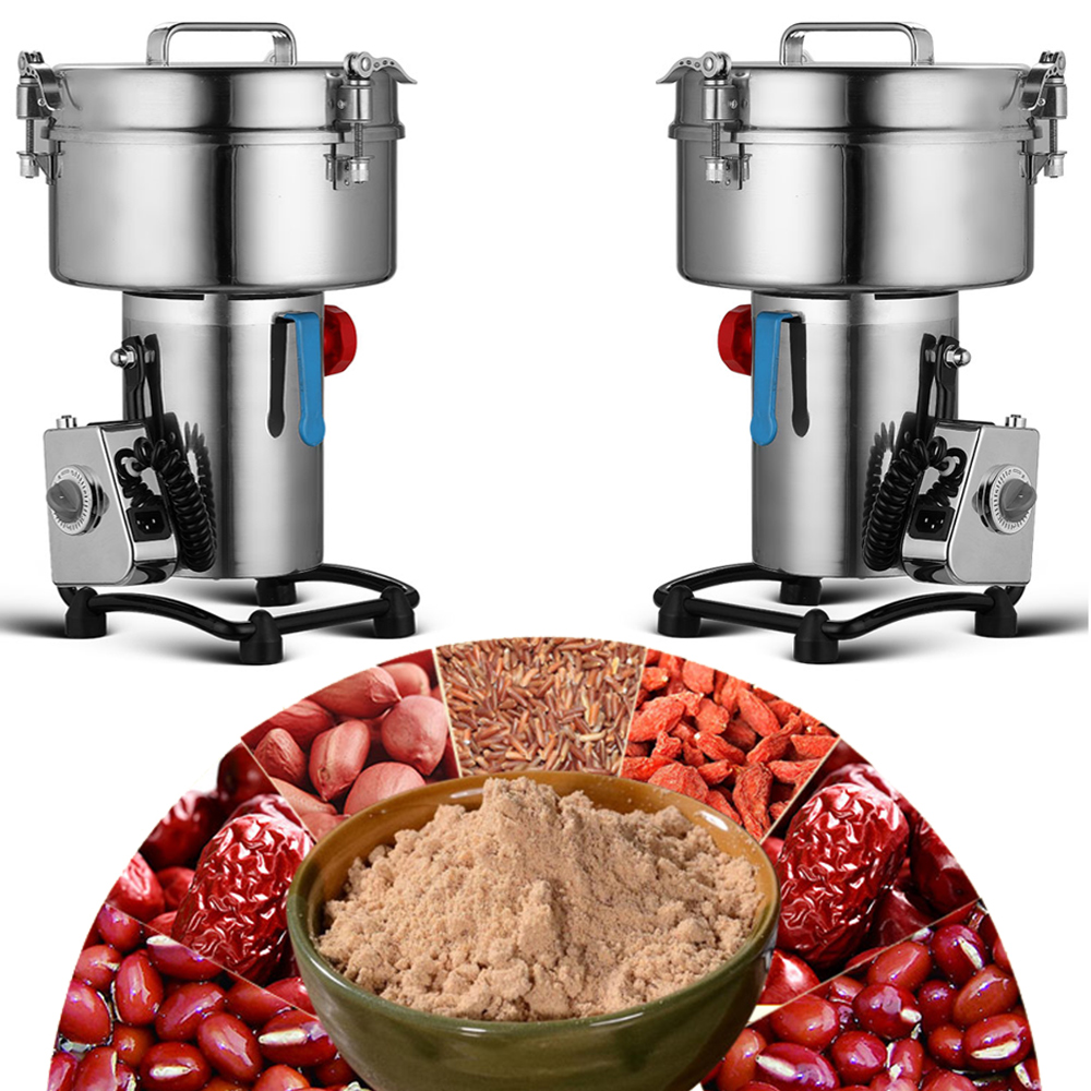 Коммерческая молотковая мельница для зерна, сухая куркума, трава, медицина, специи, порошок, измельчитель, шлифовальная машина