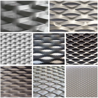 Vente directe usine – Tôle perforée décorative en aluminium expansé, maille diamantée, anti-corrosion, filtres, pliage et découpe