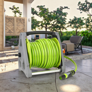 <span class=keywords><strong>Enrouleur</strong></span> de <span class=keywords><strong>tuyau</strong></span> d'irrigation agricole avec roues, équipement d'irrigation de jardin, <span class=keywords><strong>tuyau</strong></span> ABS PP de 1/2 pouce, 20 m - Product Image 1