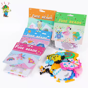 Cuentas de <span class=keywords><strong>Hama</strong></span> de 5mm para niños, serie de cuentas de abeja <span class=keywords><strong>3D</strong></span> para niños, hecho a mano juguete artesanal, cuentas de Perler, artesanías exquisitas, regalo Popular - Product Image 3