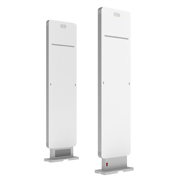 Warehouse Access Security System Portal Library Entrance Management UHF RFID Gate with Screen