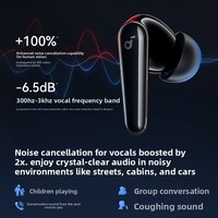 Écouteurs intra-auriculaires ANKER Liberty 5 à réduction de bruit de 3e génération, suppression du bruit vocal humain, sans fil pour casques audio