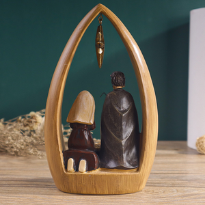 Figura de la Sagrada Familia de Madera y Resina, Modelo 001, para Decoración de Iglesia, Figura de María y Jesús, Modelo 001 - Product Image 2