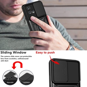 Étui rigide de luxe avec support pour bague et cache-caméra coulissant pour Motorola Edge 50 <span class=keywords><strong>Pro</strong></span> G62 G85 <span class=keywords><strong>Edge30</strong></span> G32 - Product Image 5
