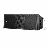 Système de sonorisation professionnel LEON AUDIO série TORUS, enceinte Line Array double 10 pouces 3 voies pour spectacles sur scène