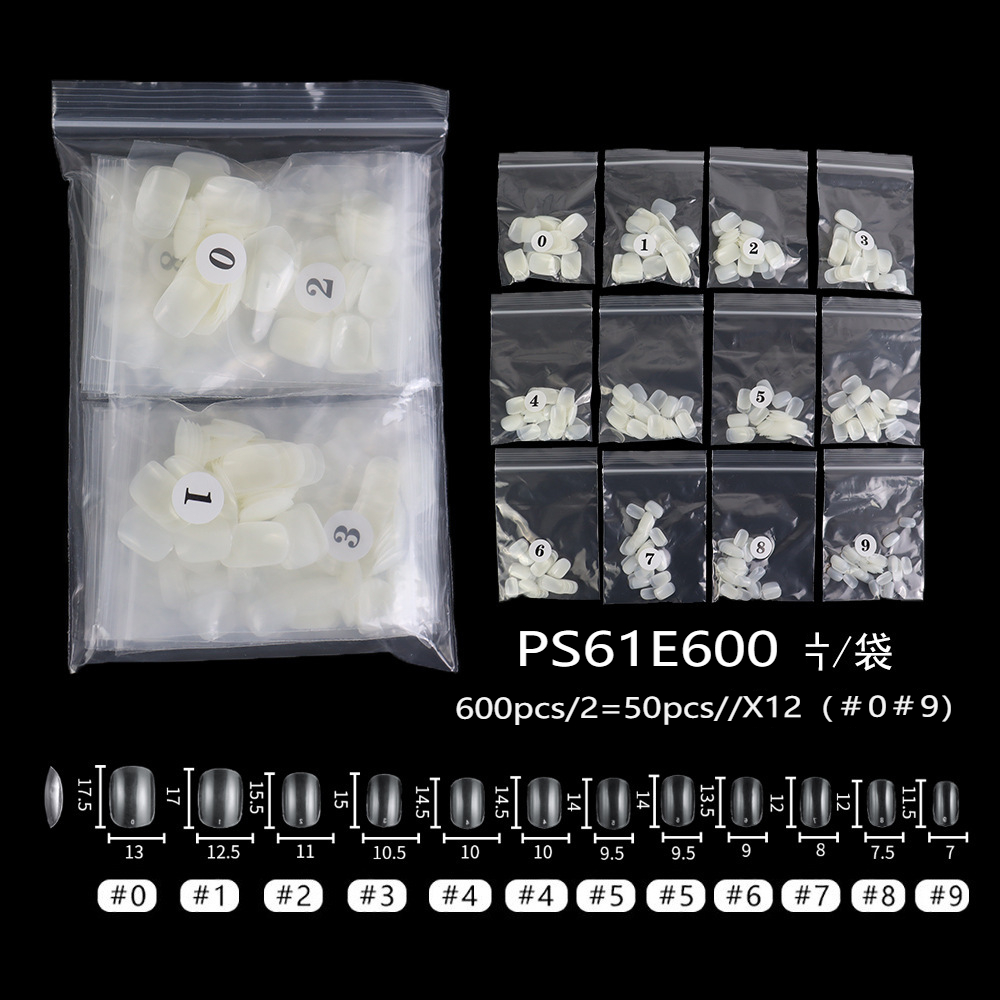 Natural color -600 tablets in bags