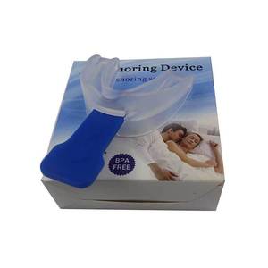 Dispositivo bucal de silicona antirronquidos para adultos, alivio de la apnea del sueño - Product Image 4