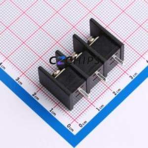 WJ55S-B-10.0-3P Barrier Terminal Block P=10mm Connector - Product Image 2