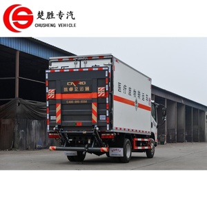 Camión Refrigerado LHD 4x2 FAW Euro 6 130HP para Transporte de Residuos Médicos, Camión de Carga con Caja de 4.1m para Transporte de Residuos Clínicos - Product Image 4