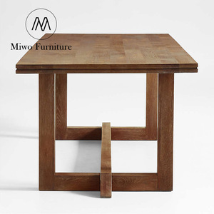 Salotto in <span class=keywords><strong>legno</strong></span> <span class=keywords><strong>massello</strong></span> tavoli da conferenza rettangolo moderno 8 mobili 10 posti centro cucina 108 "<span class=keywords><strong>tavolo</strong></span> da pranzo in <span class=keywords><strong>legno</strong></span> di quercia bianca - Product Image 6