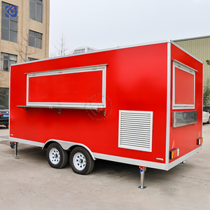Camion de restauration CAMPTRL pour café et hot-dogs, entièrement équipé, cuisine mobile, chariot à crêpes et barbecue - Product Image 3