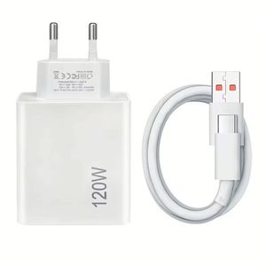 Factory Price 120w Fast Power <b>Adapter</b> Wall Charger with 6A Cable Superfast Charger 120W Cell Phone Charger - Product Image 5