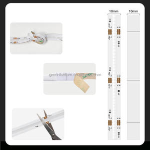 Bande lumineuse <span class=keywords><strong>LED</strong></span> RGB DC 24V 12V COB, <span class=keywords><strong>ruban</strong></span> d'éclairage Flexible haute luminosité FCOB, atmosphère, décor de salle murale, rétroéclairage de télévision 5m - Product Image 3
