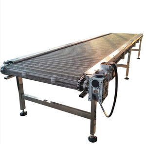 Convoyeur de plat de chaîne de catégorie comestible d'acier inoxydable pour la ligne de production d'aliments de mer - Product Image 2
