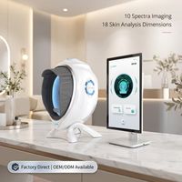 Analyseur de peau IA avec algorithme d'apprentissage profond, système d'évaluation de la texture cutanée pour usage dermatologique