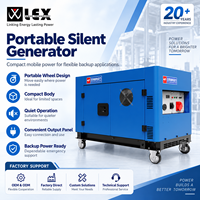 YUCHAI Super silencieux 20KVA/25KVA groupe électrogène Diesel Portable Option ATS 100KVA/100KVA groupe électrogène avec générateur haute puissance