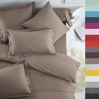 Taies d'oreiller colorées en coton/polyester pour le salon de la maison en gros pour l'hôtel et l'hôpital