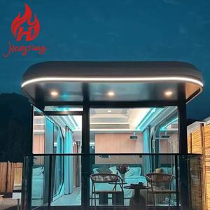Casas Contenedor Móviles de 20 pies y 40 pies en Oferta, Cabaña Pequeña Prefabricada, Cápsula Espacial Prefabricada para Dormir - Product Image 4