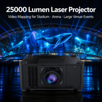 MX-X25000U 25000 ANSI Lumens Proyektor Pemetaan 3D Laser 3LCD Kecerahan Tinggi Proyektor untuk Tempat Besar