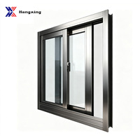 Ventana Corredera de Aluminio Resistente a Tormentas, Vidrio con Clasificación de Impacto, Tamaño Personalizado, Resistente a la Presión del Viento para Villas en Regiones Tropicales