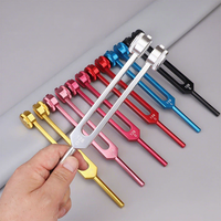 Großhandel Medizinische Klangtherapie Manuelle Musikinstrumente Hörentherapie Aluminium 128/256/512Hz Stimmgabeln Modell LRTF