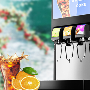 Commercial Self-Service Carbonated Drink Dispenser 3/4/6 Automatic Cold Soda Machine With Syrup Mixing System AS-Beverage037 3/4 - Product Image 3