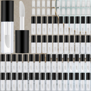 Tubes de rouge à lèvres vides de 5 ml avec applicateur épais en forme de patte de chèvre, bouchon à vis, impression UV/sérigraphie, diamètre 21 mm, contenant cosmétique - Product Image 3