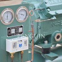 Refroidisseur d'unité de compresseur alternatif à faible bruit de réfrigération de chambre froide 8HP Bitze unité de condensation refroidie à l'eau