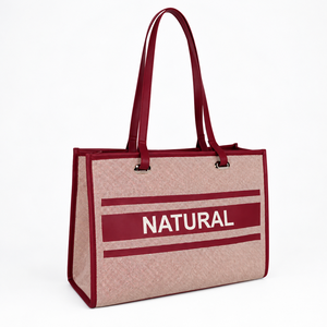 Bolso Tote Cruzado de Viaje con Logotipo Personalizado 2023, Bolso de Mano Unisex Negro, Cierre de Broches, Bordado de Flores, Forro de Poliéster - Product Image 2