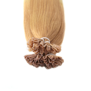 Extensions de cheveux de luxe à pointe en U avec kératine, 100 % cheveux humains vierges Remy européens, double épaisseur, pré-collées, pointe en forme de clou, plusieurs couleurs - Product Image 5