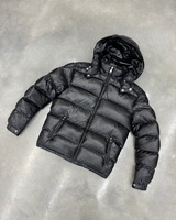 Blouson d'hiver matelassé pour homme grande taille en toile imperméable respirant style streetwear surdimensionné rembourré en polyester couleurs personnalisées
