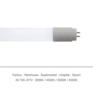 High Lumen T8 <b>LED</b> <b>Tube</b> Light 4FT 150lm/W Full Plastic Body Aluminum Substrate G13 AC100-277V 2 Year Warranty Commercial Lighting - Product Image 3