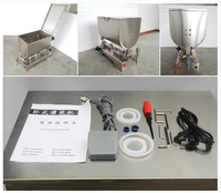 Machine de remplissage horizontale à agitation et chauffage pour sauces à haute viscosité (type U, 50-5000 ml) – Idéale pour pâtes, sauces tomate et sauces chili