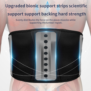 Masseur de taille sans fil Chargement chauffant plaque d'acier support ceinture de protection Smart waist jarmer waist massager - Product Image 3