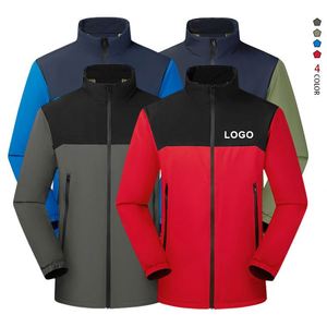 Unisex Hooded Softshell Eco-Friendly <b>Waterproof</b> <b>Jacket</b> Hiking Camping Wholesale Custom Full Zipper Winter Outdoor Custom Logo 3D - Product Image 3