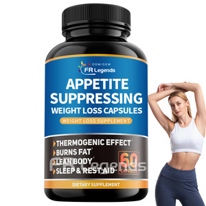 Compléments Brûleurs de Graisse Efficaces pour la <span class=keywords><strong>Nuit</strong></span>, Soutien à la Perte de Poids et à l'Amincissement, Capsules Coupe-Faim - Product Image 1